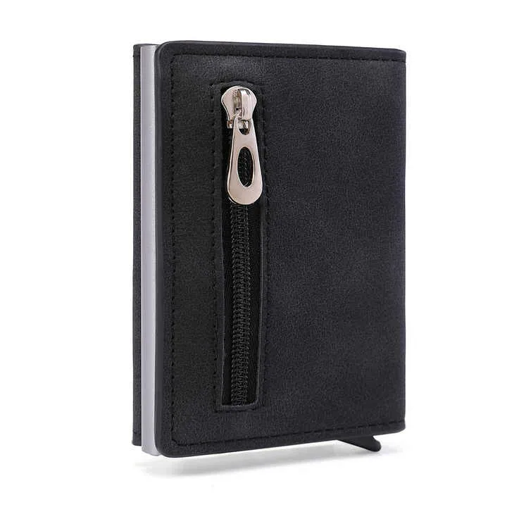 جاهزة للشحن محفظة جلدية ضد السرقة للرجال . Ready to ship Anti-theft Leather Wallet for Men Popular