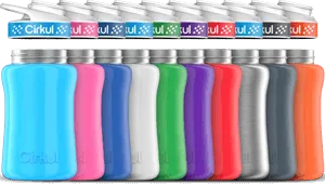 12oz. Stainless Steel Bottle & Comfort Grip Lid