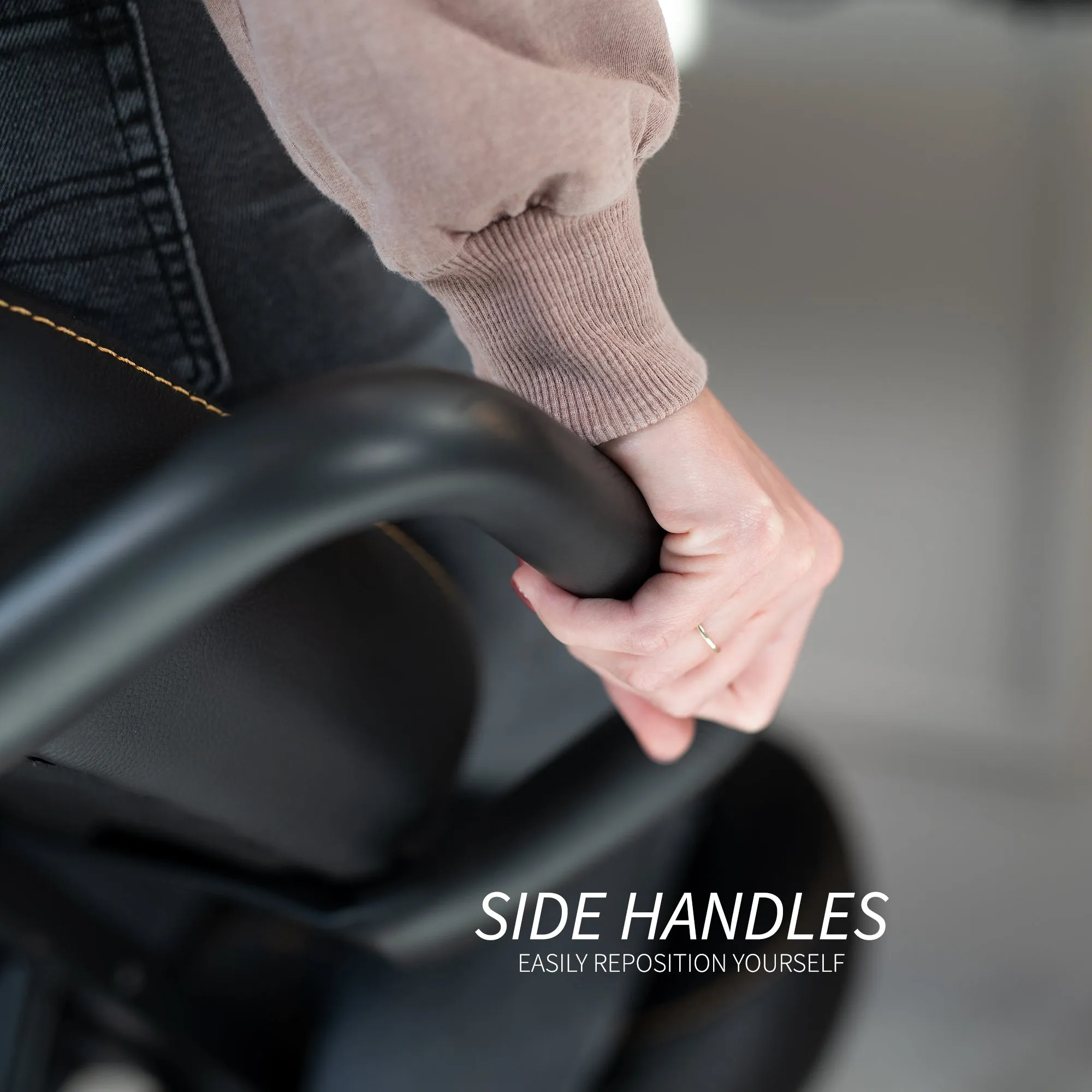 Adjustable Ergonomic Kneeling Chair with Back Support