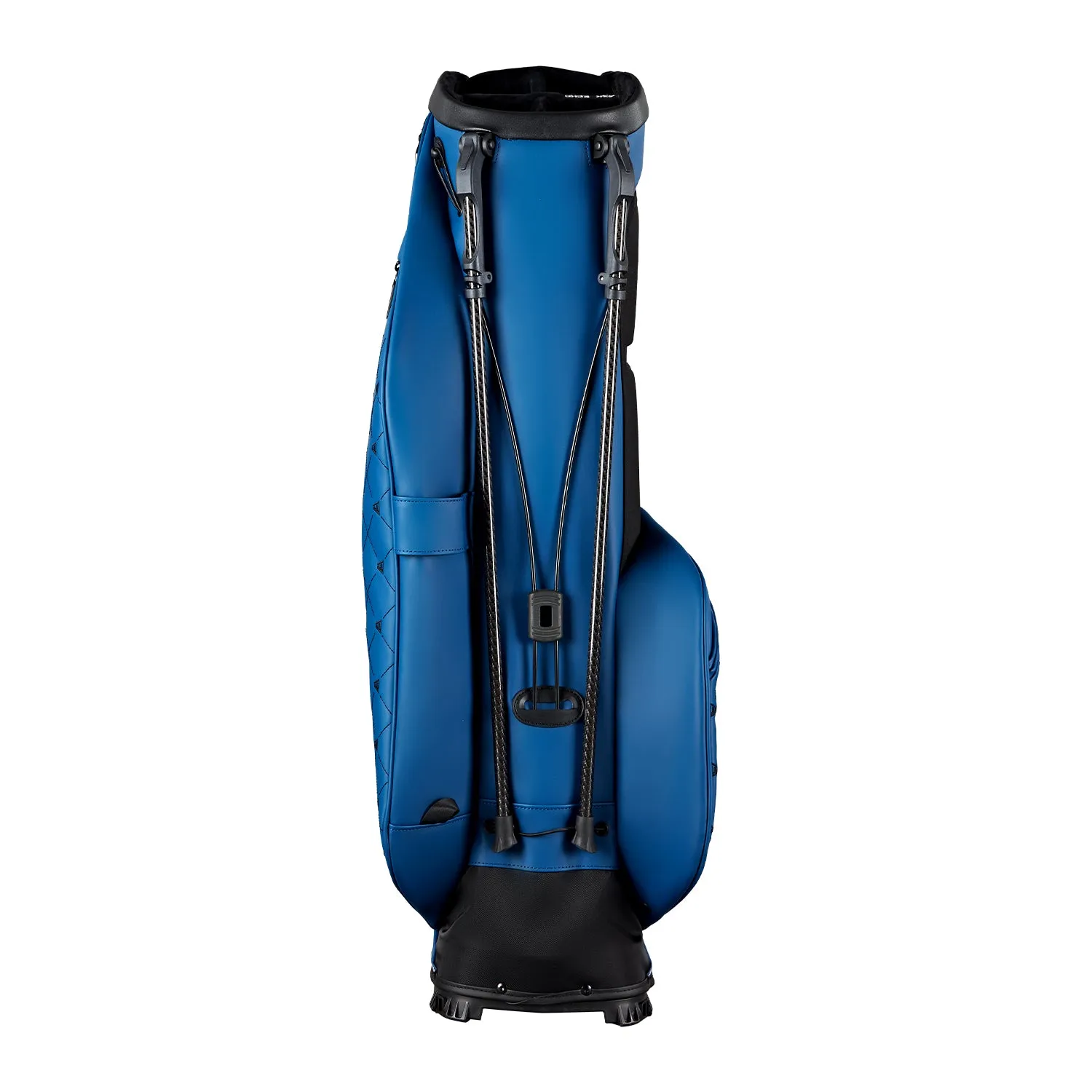 Ask Echo Golf Prestige-5 Way Compact Leather Stand Bag / Navy
