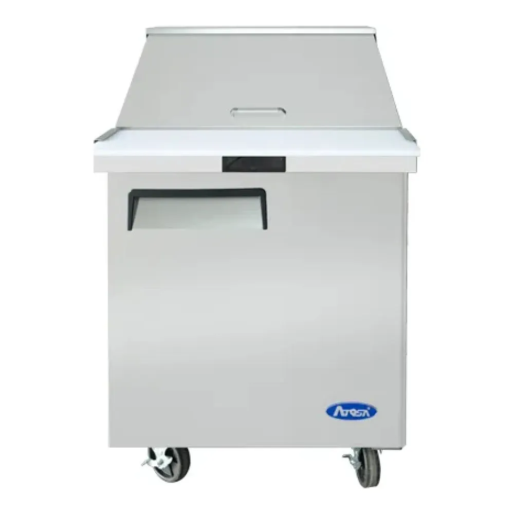 Atosa MSF8305GR 27.5" Mega Top Sandwich Prep Table, 12 Pans 7.2 Cu.Ft
