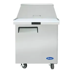 Atosa MSF8305GR 27.5" Mega Top Sandwich Prep Table, 12 Pans 7.2 Cu.Ft