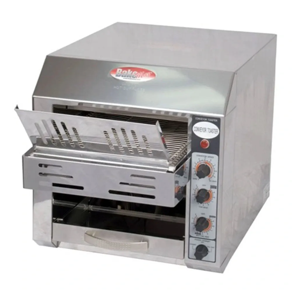 BakeMax BMCT305 14.6" Conveyor Toaster, Countertop, 360 Pieces/hour