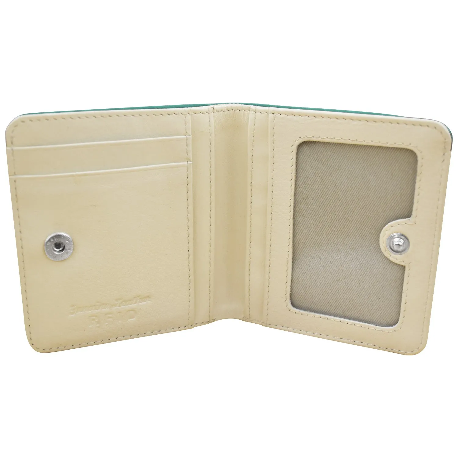 Bi-fold Mini Wallet Two Tone