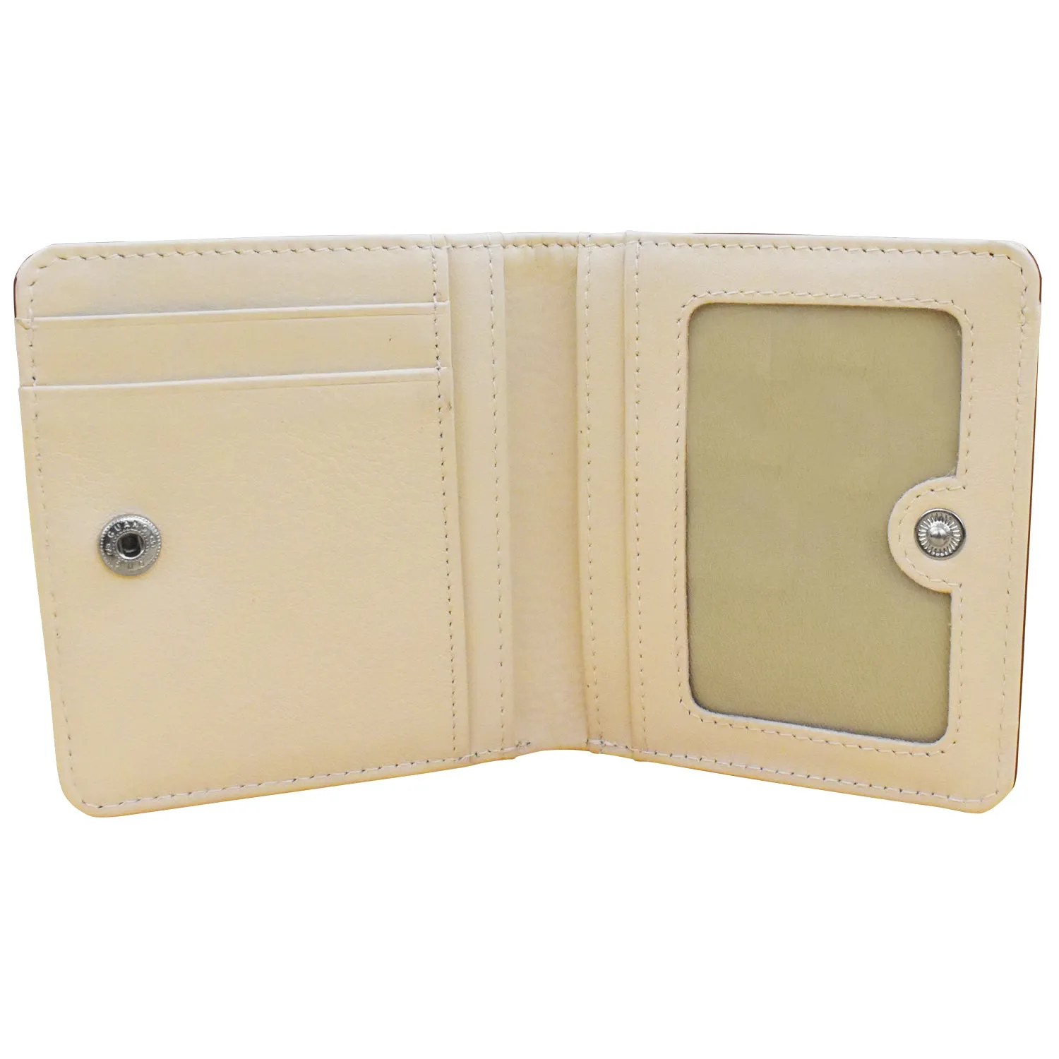 Bi-fold Mini Wallet Two Tone