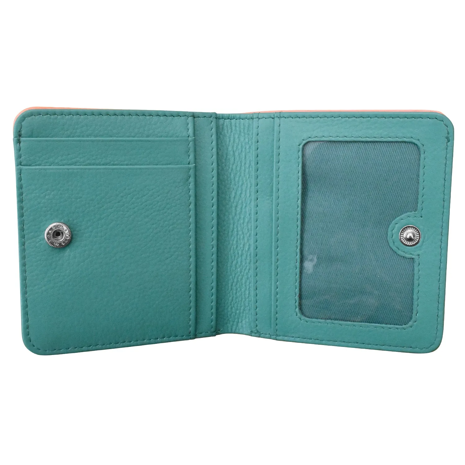 Bi-fold Mini Wallet Two Tone