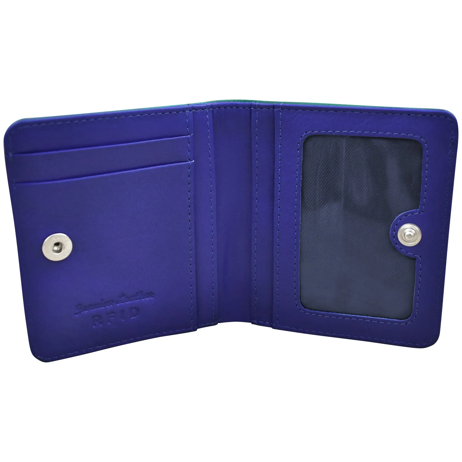 Bi-fold Mini Wallet Two Tone