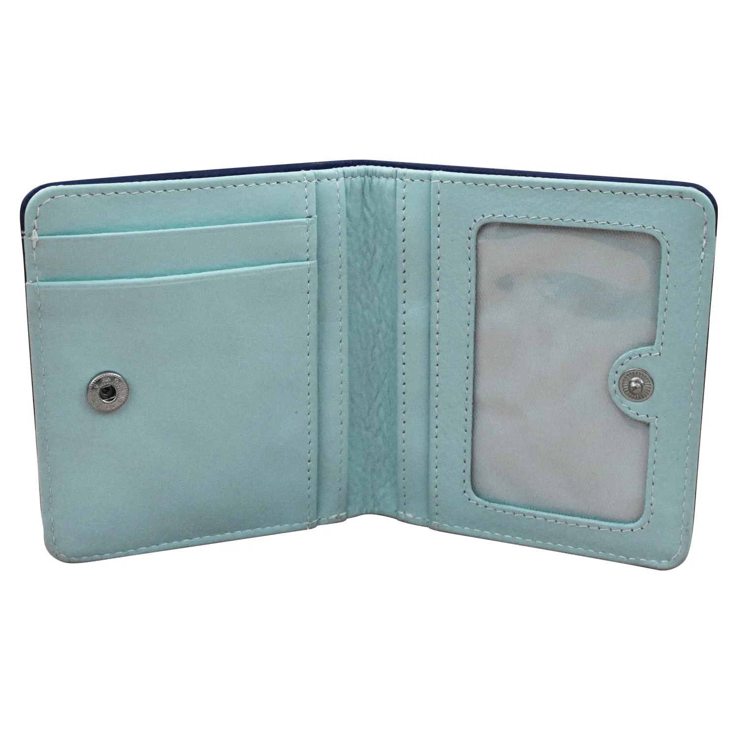 Bi-fold Mini Wallet Two Tone