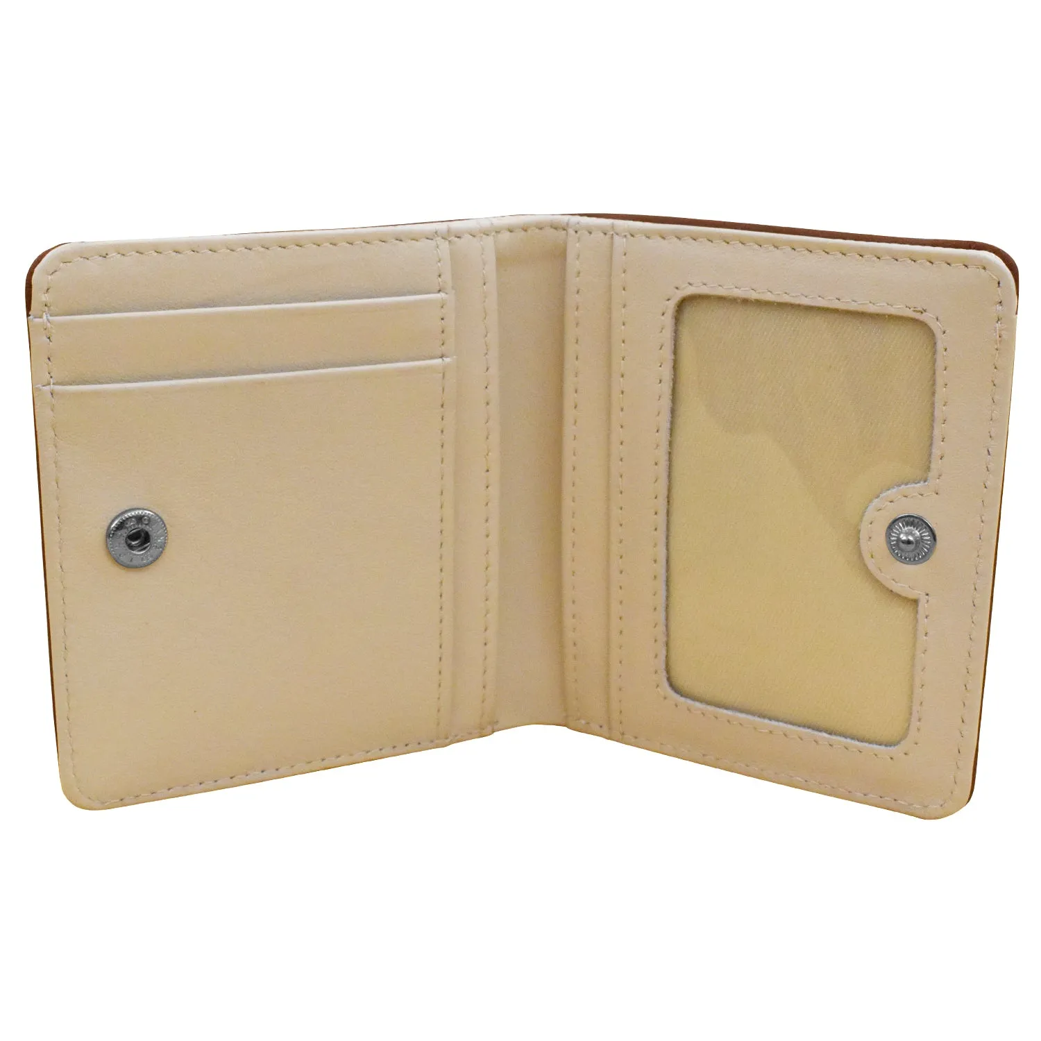 Bi-fold Mini Wallet Two Tone