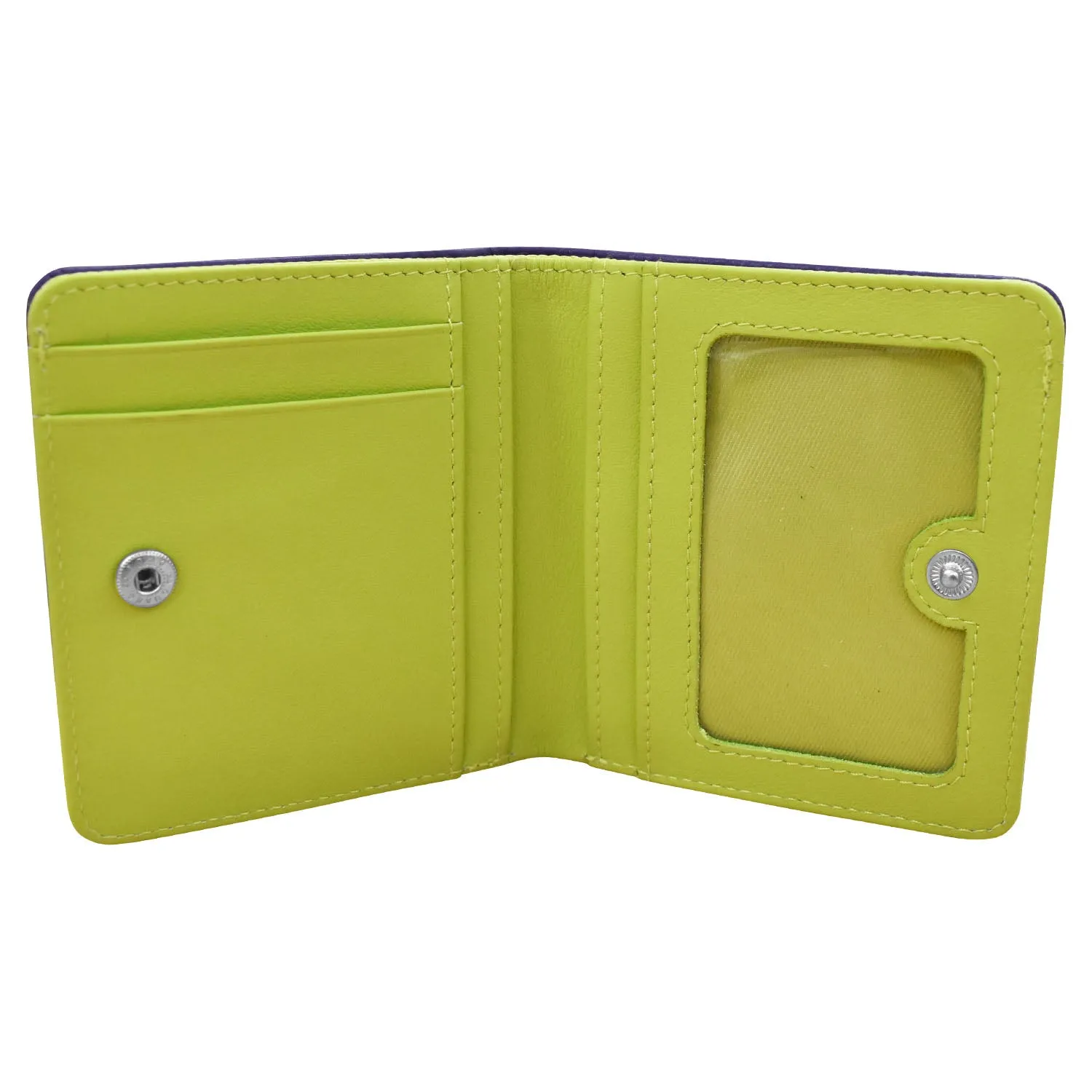 Bi-fold Mini Wallet Two Tone