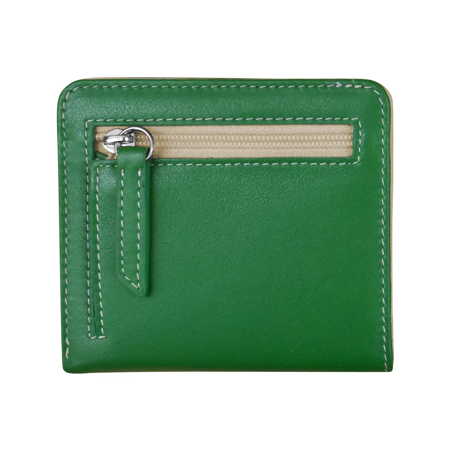 Bi-fold Mini Wallet Two Tone