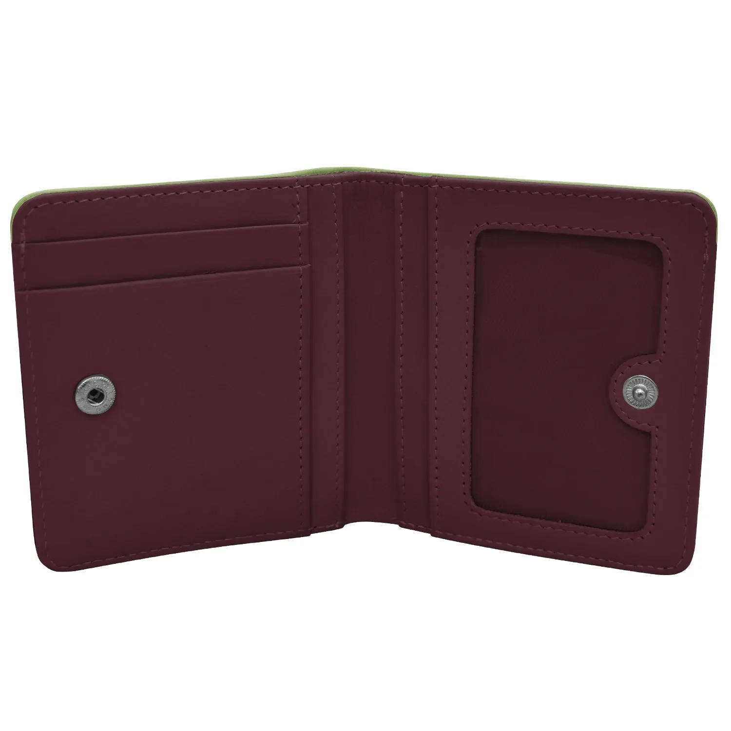 Bi-fold Mini Wallet Two Tone