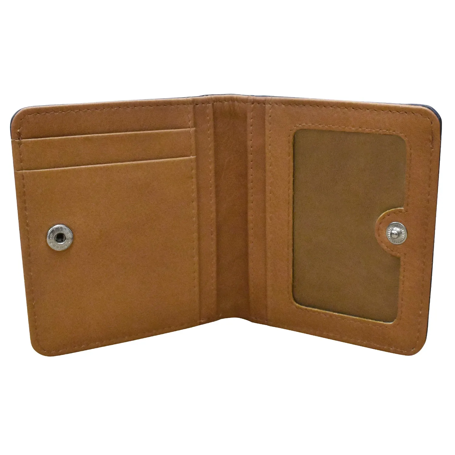 Bi-fold Mini Wallet Two Tone