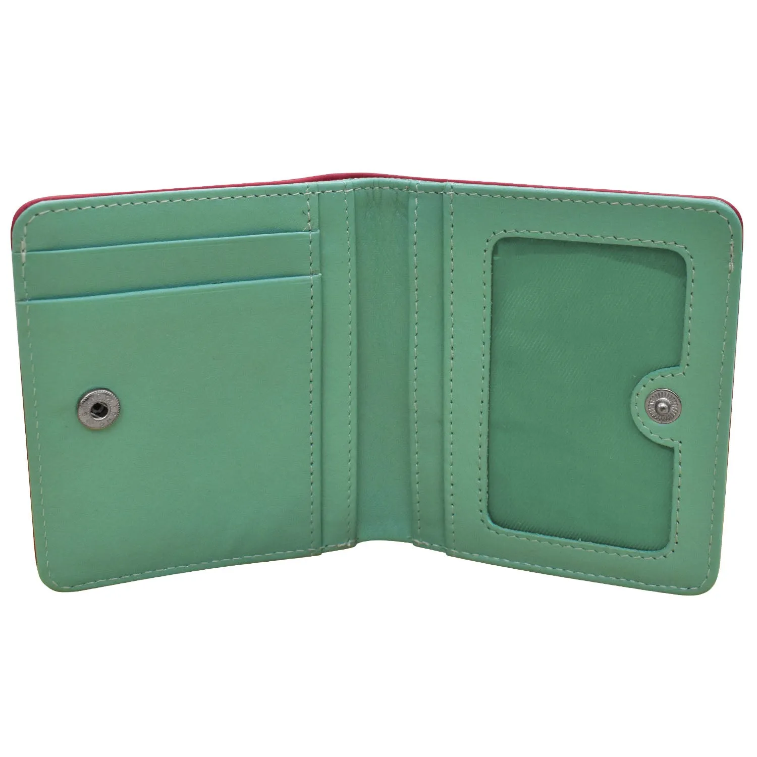 Bi-fold Mini Wallet Two Tone