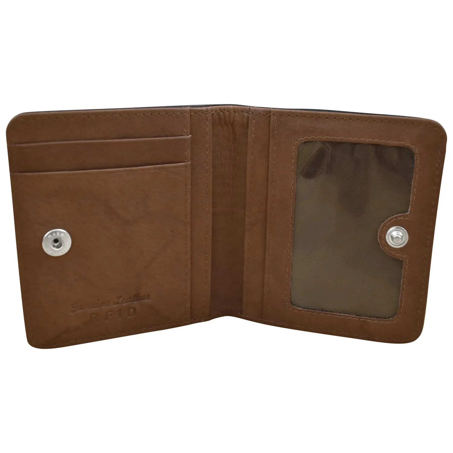 Bi-fold Mini Wallet Two Tone