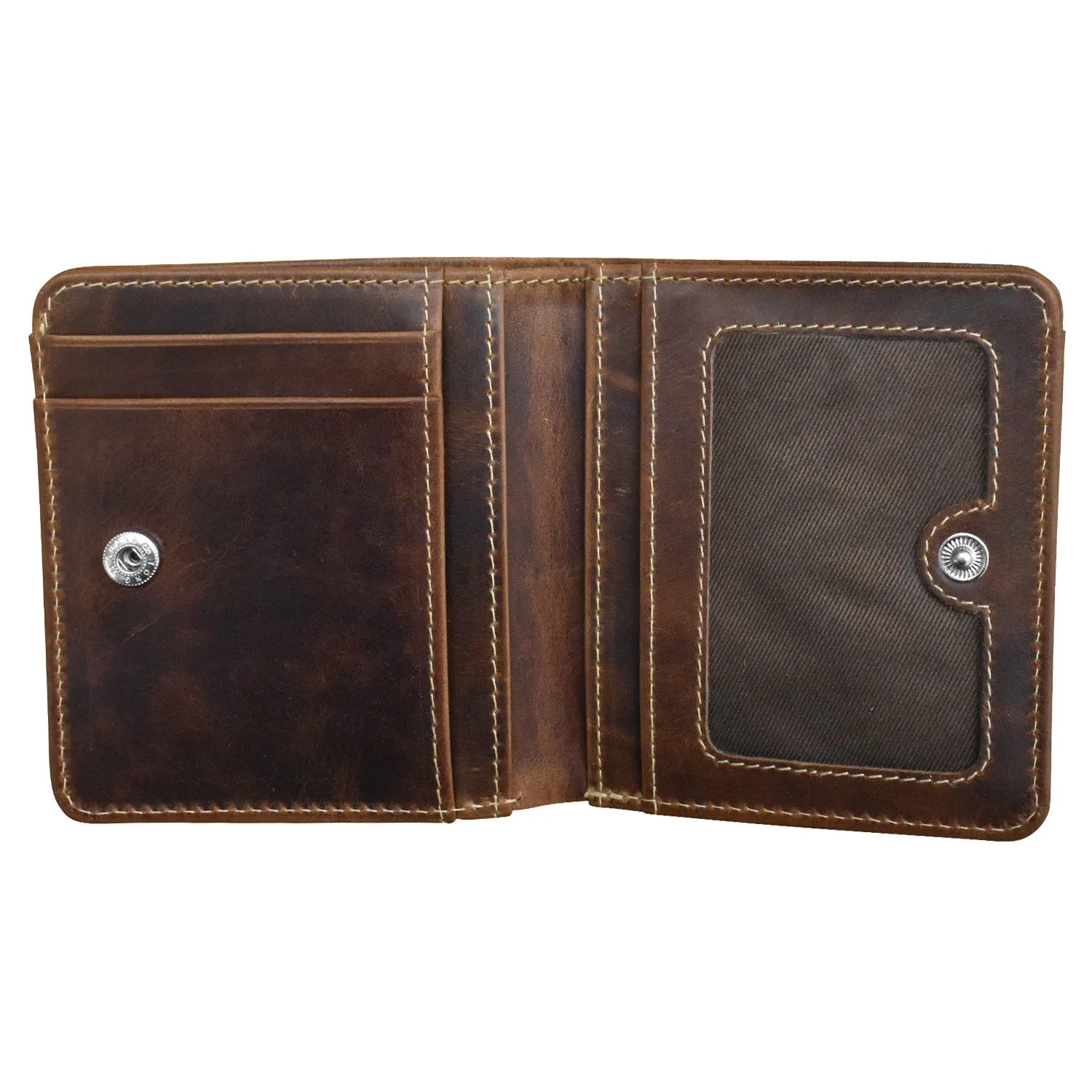 Bi-fold Mini Wallet Two Tone