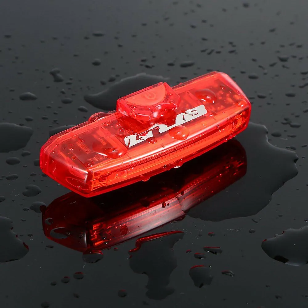 Bike Tail Light Rear Light Smart Sensor Light USB Rechargeable Super Bright LED Bicycle Taillight Cycling Safety Flashlight with 6 Modes