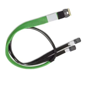 Broadcom - Sas Internal Cable - 1X8 Slim Sas (Sff-8654) (M) To Oculink (Sff-8612) - 1 M
