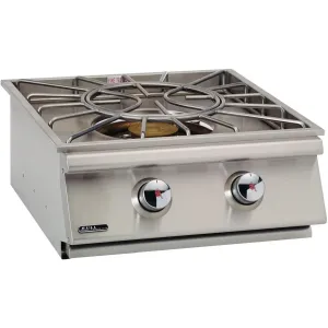 Bull Built-In Gas Stainless Steel Power Burner w/ Stainless Steel Lid