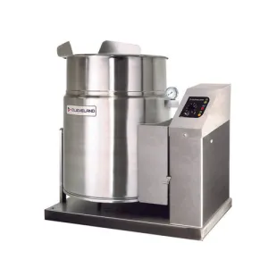 Cleveland KGT12T Gas Table Top Tilting Kettle 12-Gallon 2/3 Steam Jacket Design
