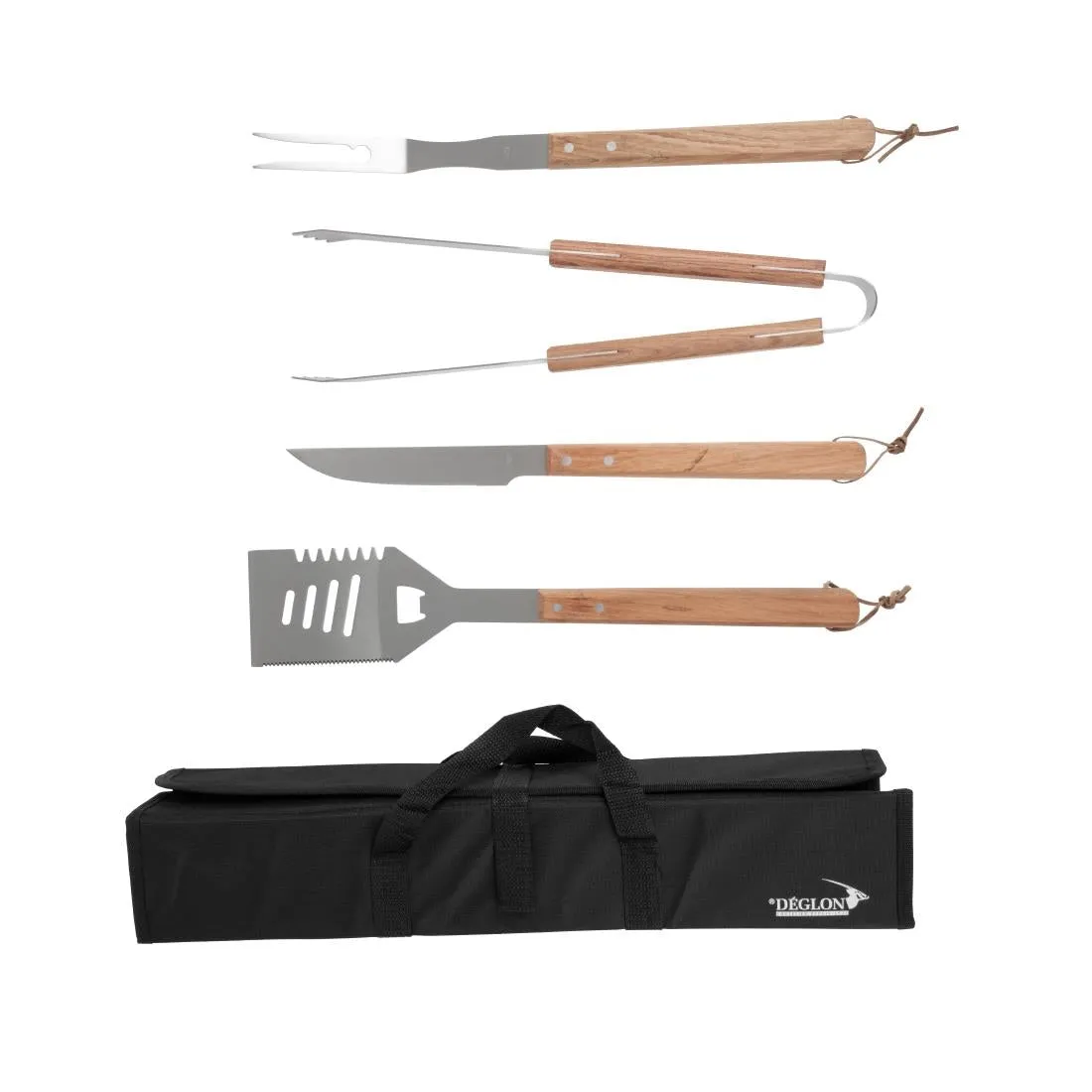 CR051 Deglon BBQ Utensil Set (Pack of 4)