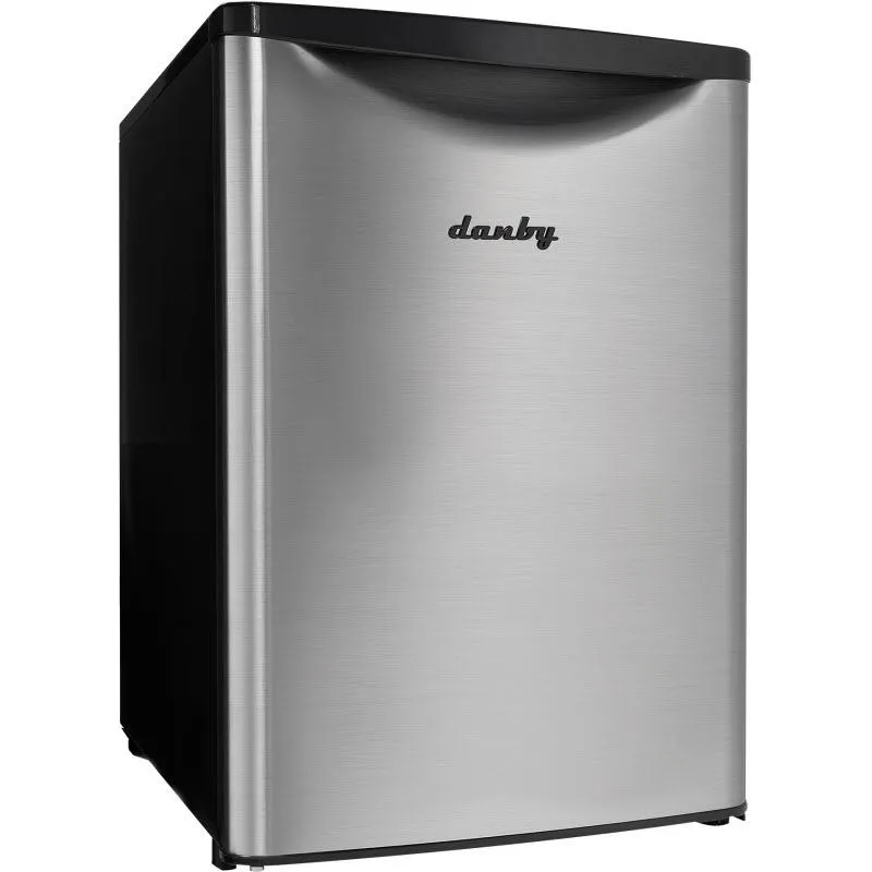 Danby 18-inch, 2.6 cu. ft. Compact Refrigerator DAR026A2BSLDB