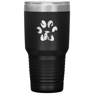 Dog Pawprint 30oz Tumbler