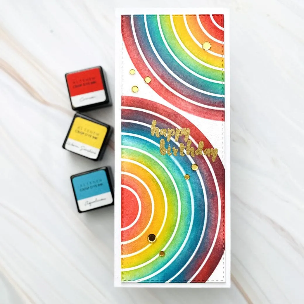 Double Rainbow Slim Stencil