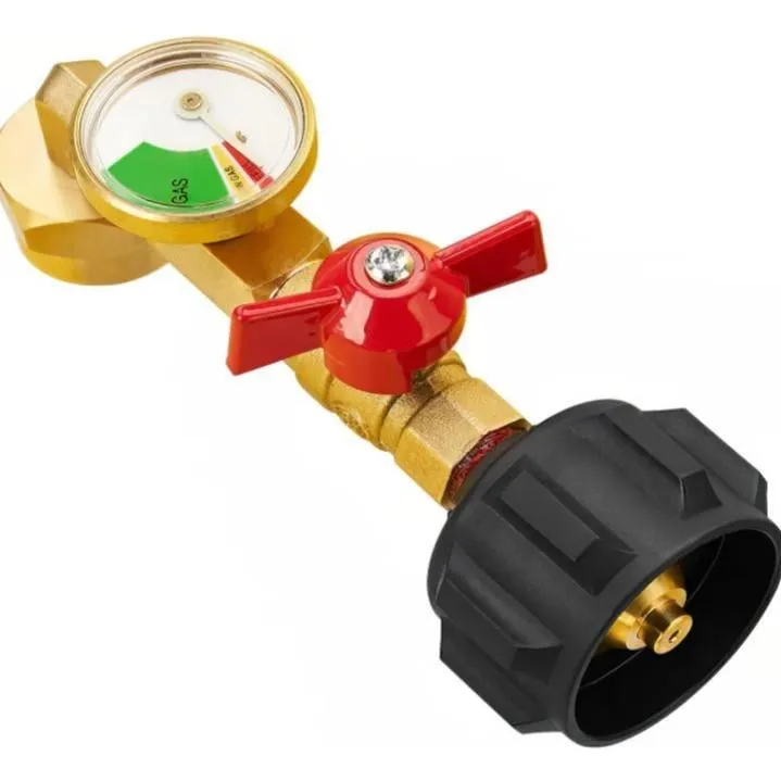  Early Christmas sale 50% offTop-Rated Propane Refill Elbow Adapter with Tank Gauge