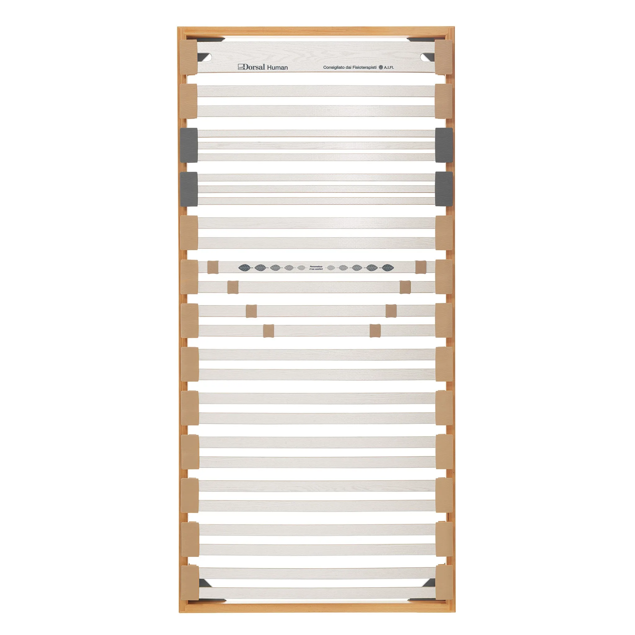 Ergonomic Slatted Bed Frame