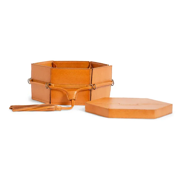 Evita Leather Embroidery case from Muud