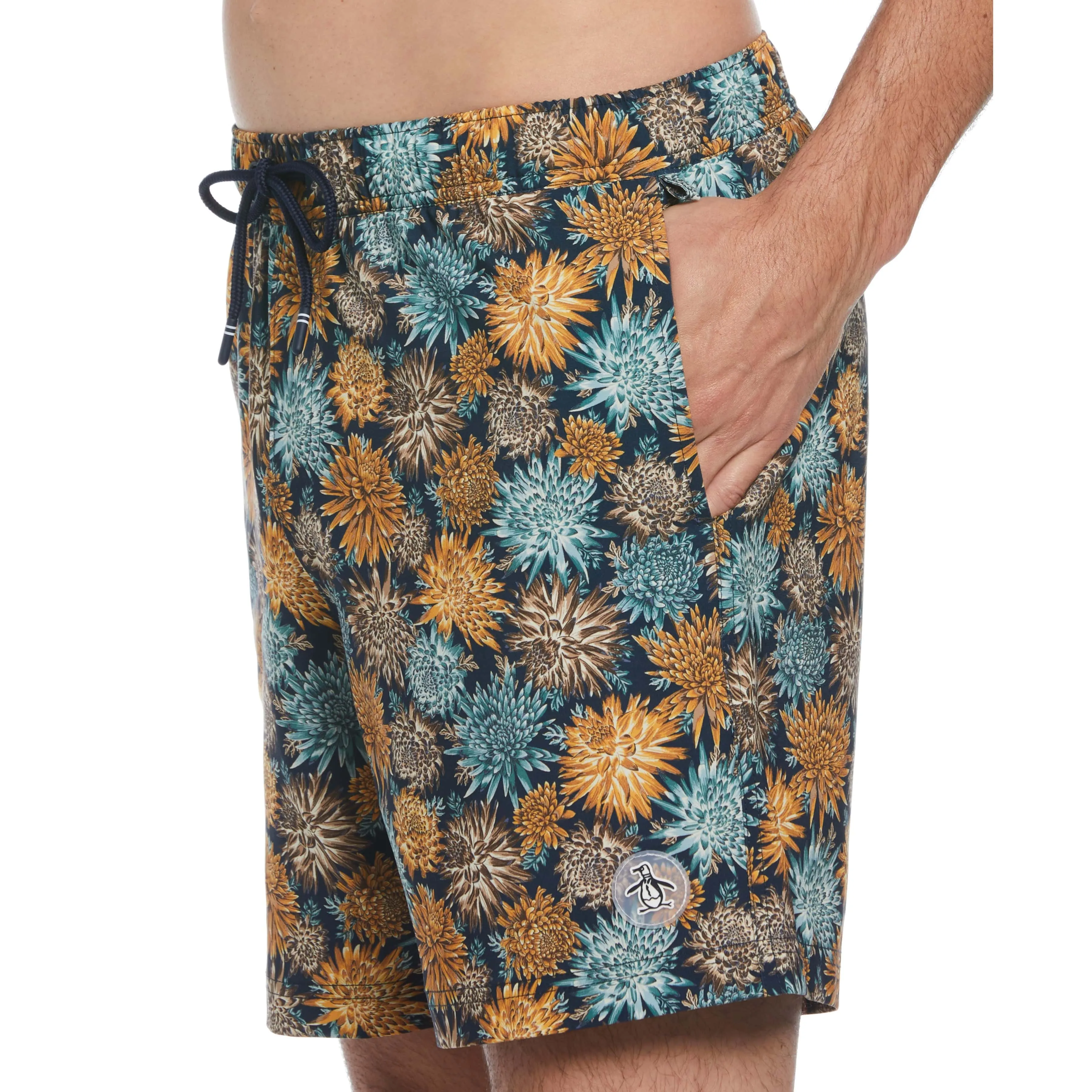Floral Print Swim Short