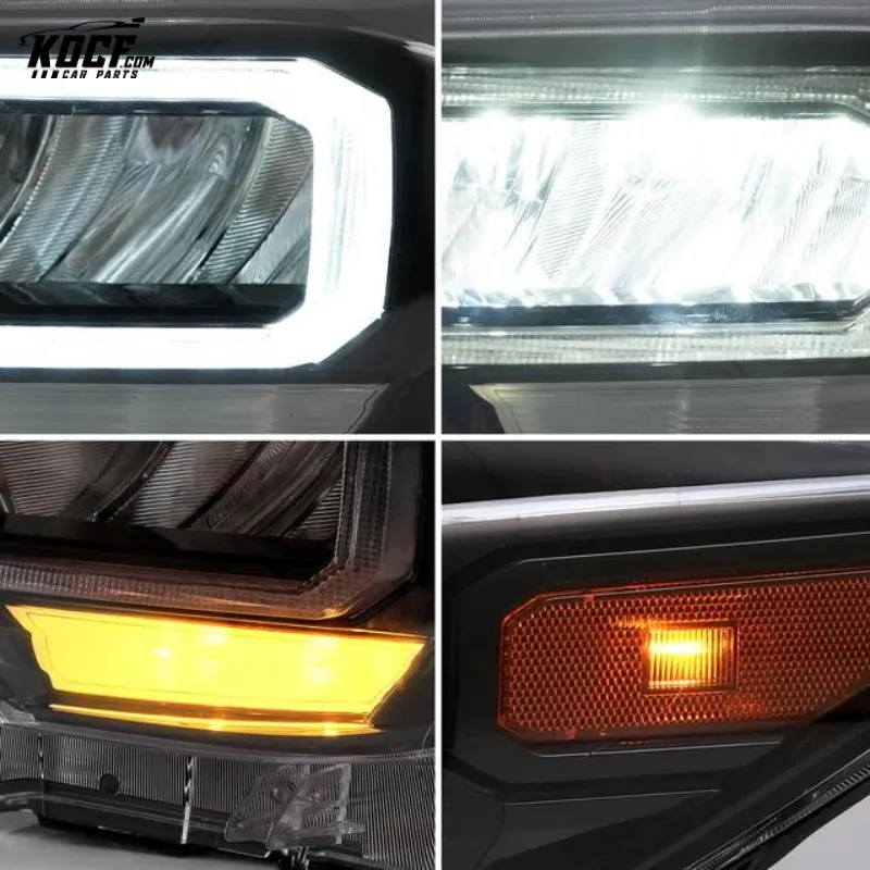 Full LED Headlights For Toyota Tacoma 2016-2023 (pair)