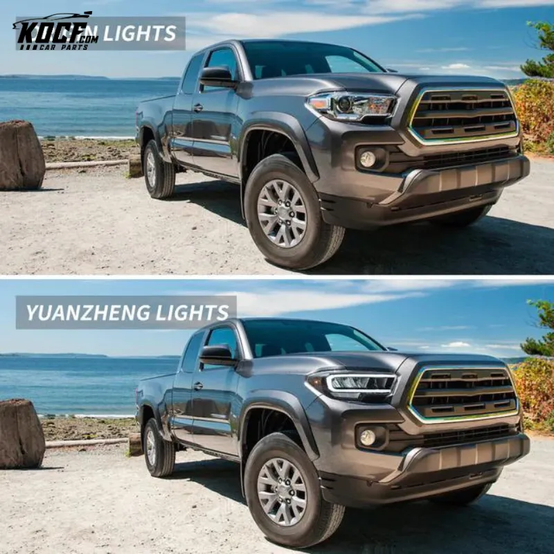 Full LED Headlights For Toyota Tacoma 2016-2023 (pair)