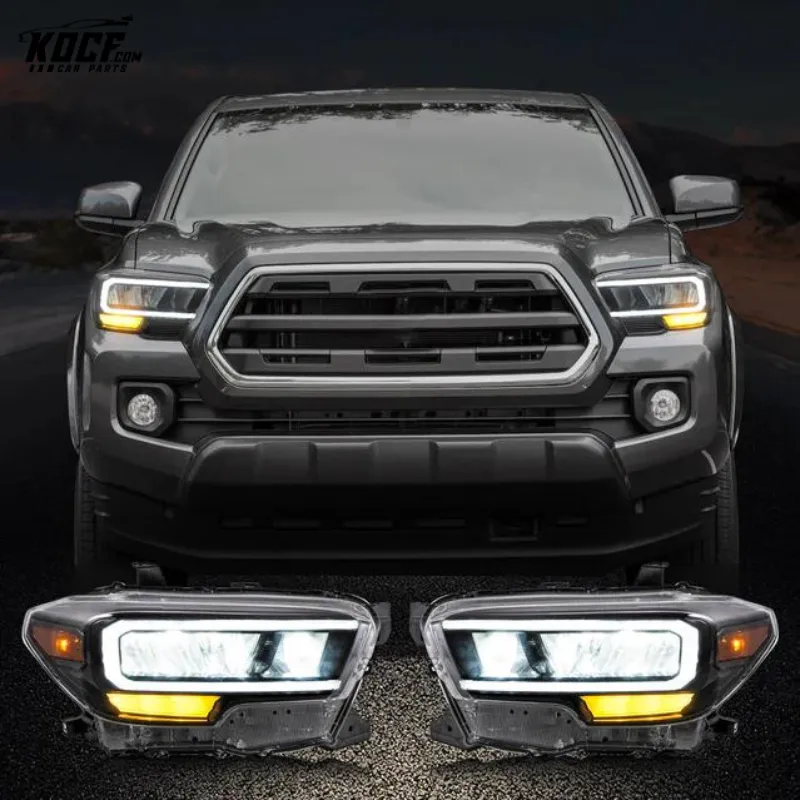 Full LED Headlights For Toyota Tacoma 2016-2023 (pair)