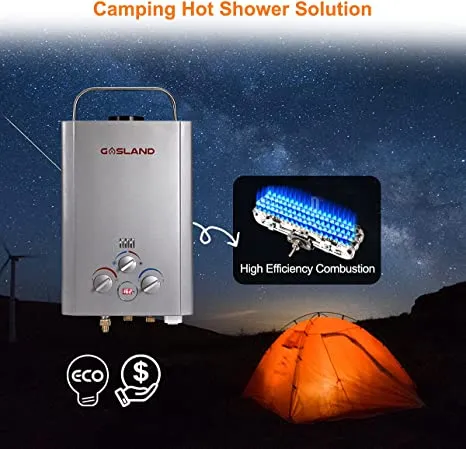 Gasland Outdoor 6L 1.58GPM Propane Water Heater for RV Camping