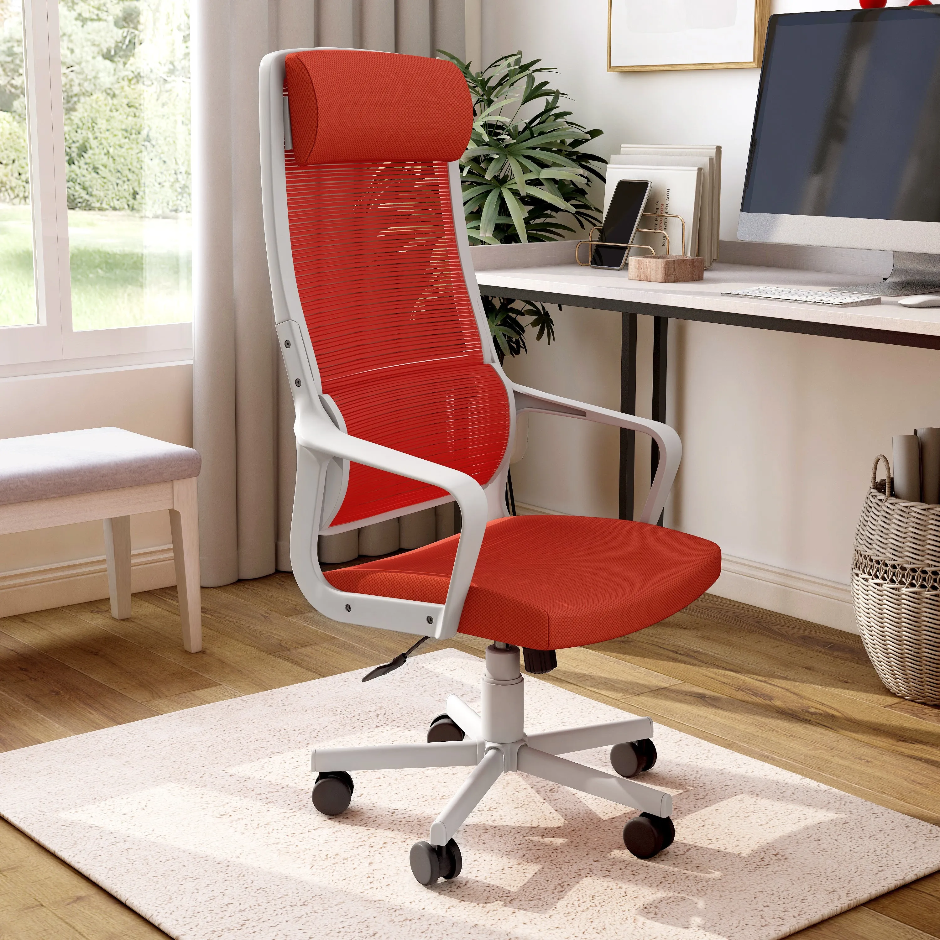 Hockinson Modern Height Adjustable Ergonomic Swivel Desk Chair