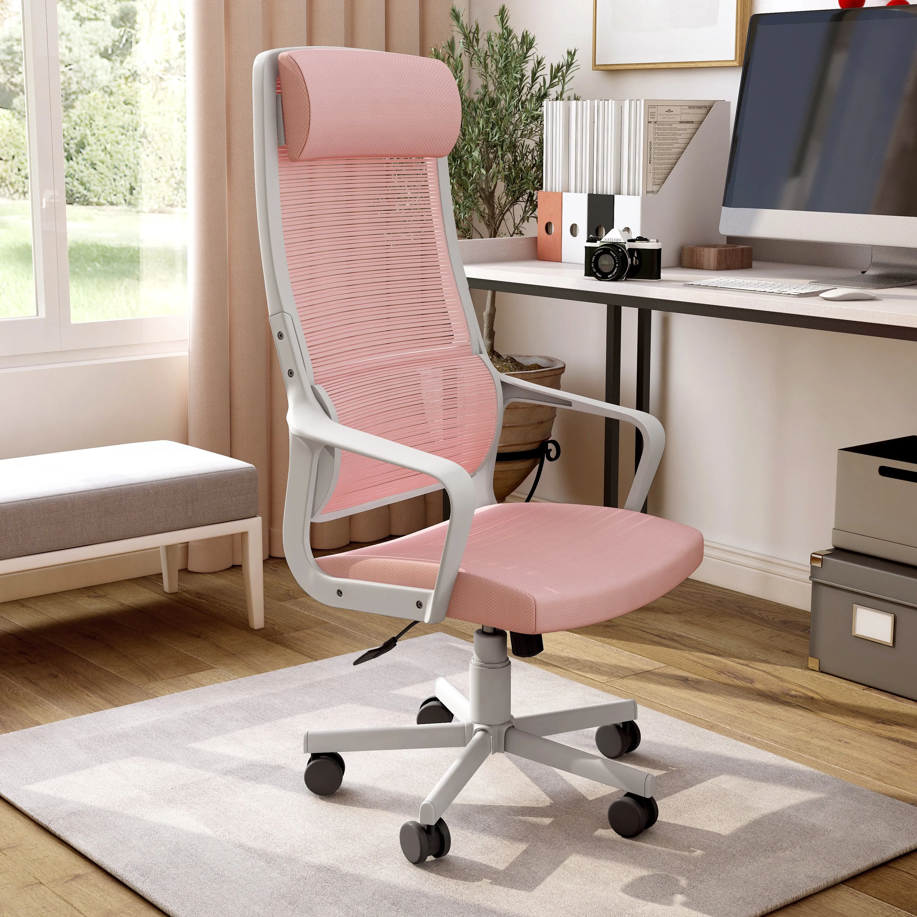 Hockinson Modern Height Adjustable Ergonomic Swivel Desk Chair
