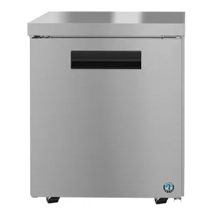 Hoshizaki UF27B-LP 27" Steelheart B Series Stainless Steel Undercounter Freezer with 1 Section & 1 Door, 115v