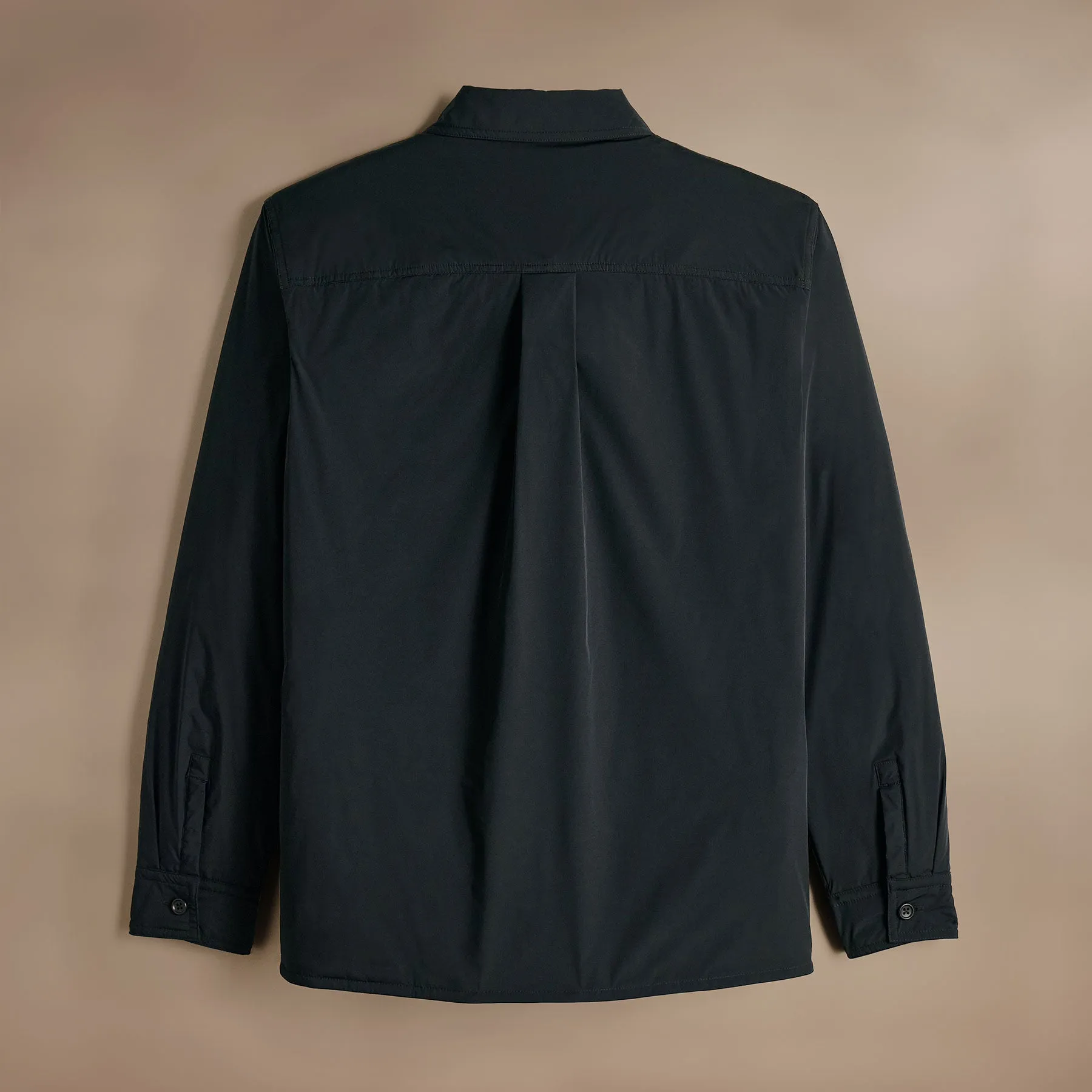 Insulated Outdoor Shirt Jacket - Black
