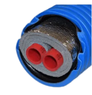 Insulated PEX ULTRA 1" O2 Barrier - Heat Mizer Brand