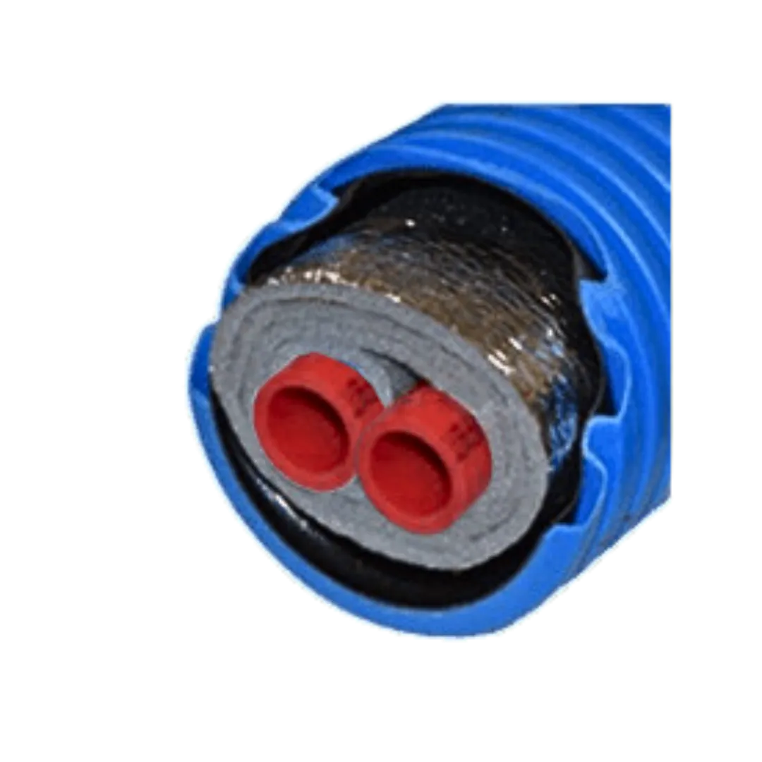 Insulated PEX ULTRA 1" O2 Barrier - Heat Mizer Brand