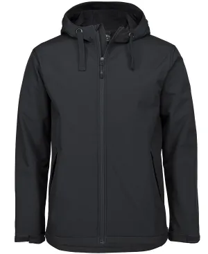 JBs Wear Podium Water Resistant Hooded Softshell Jacket - Adults (3WSH)