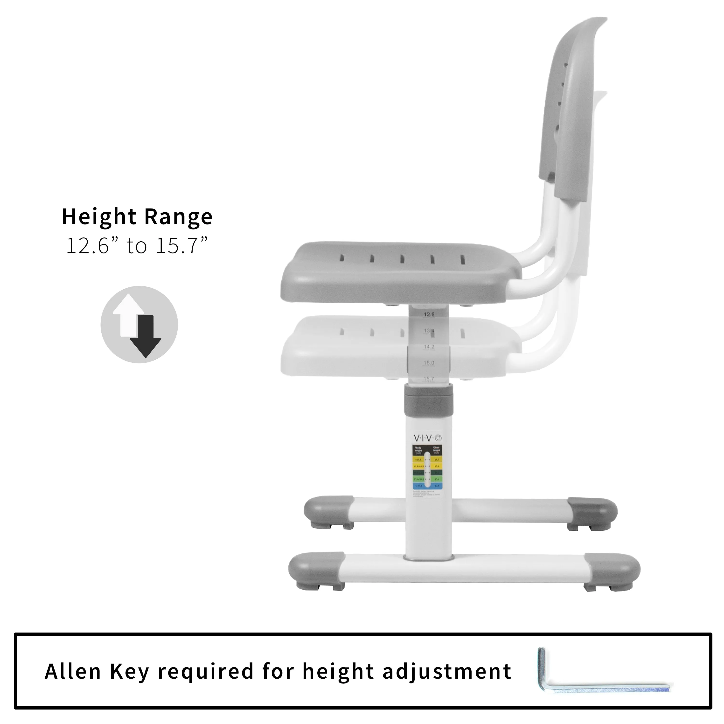Kids’ Height Adjustable Ergonomic Chair