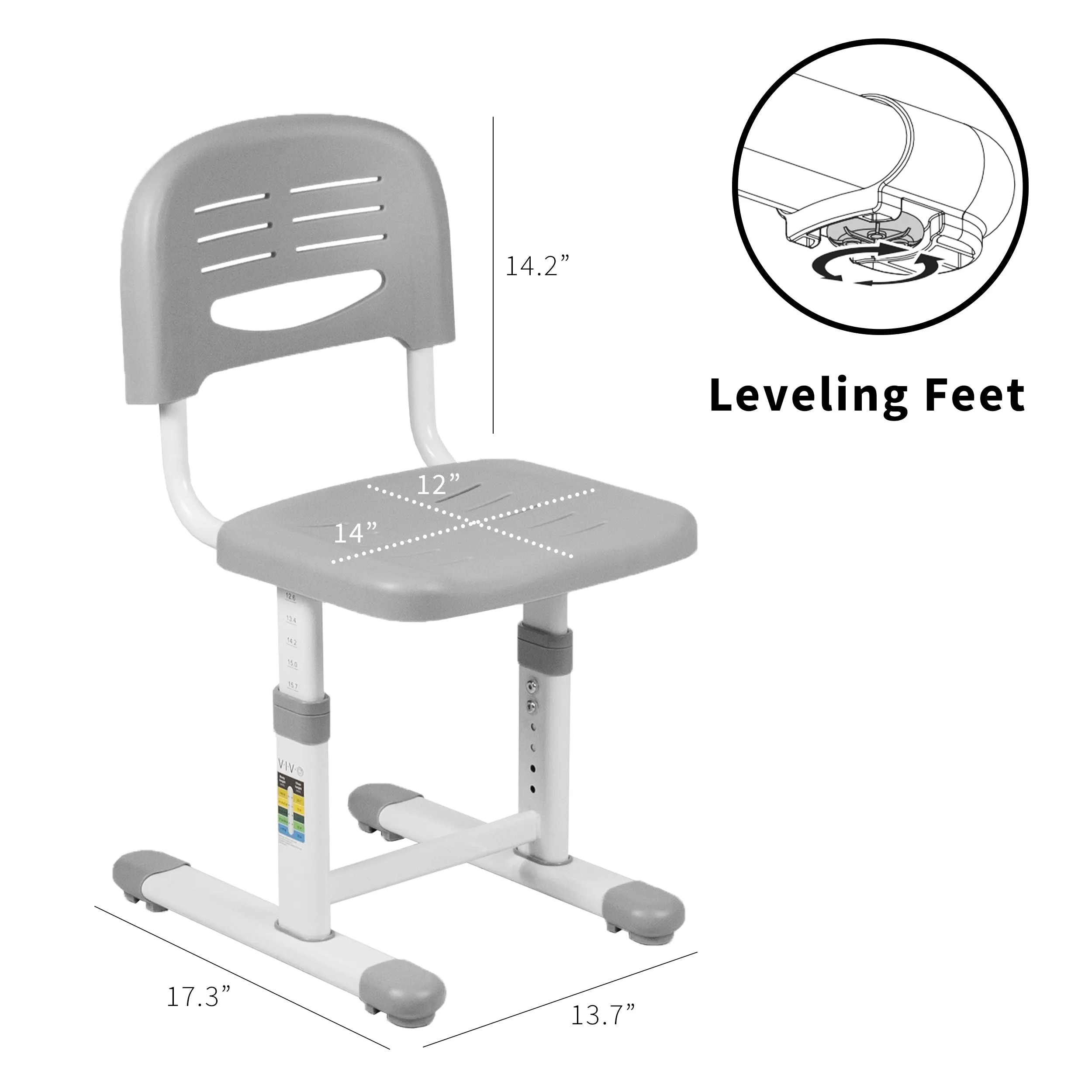 Kids’ Height Adjustable Ergonomic Chair