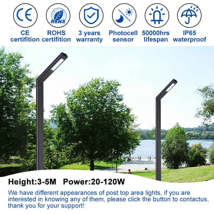 LED أضواء الحديقةOutdoor Landscape Blue Stripes LED Garden Lights