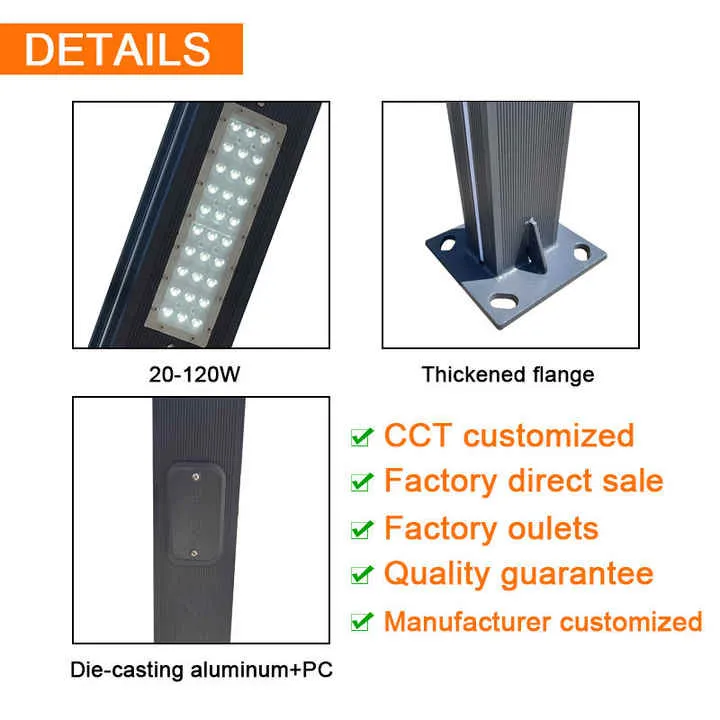 LED أضواء الحديقةOutdoor Landscape Blue Stripes LED Garden Lights