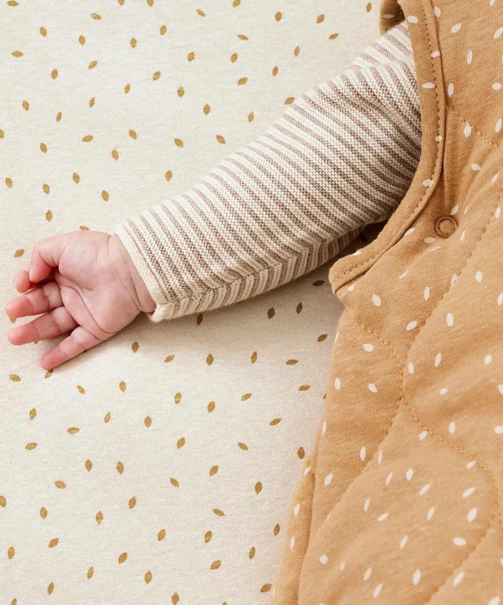 Little Green Sheep Organic Baby Sleeping Bag 2.5 Tog - Honey Rice