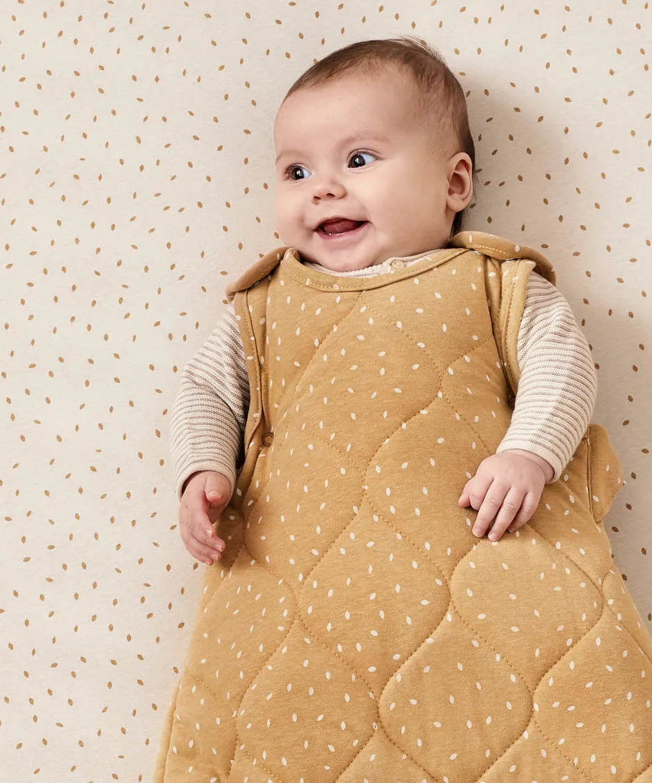Little Green Sheep Organic Baby Sleeping Bag 2.5 Tog - Honey Rice