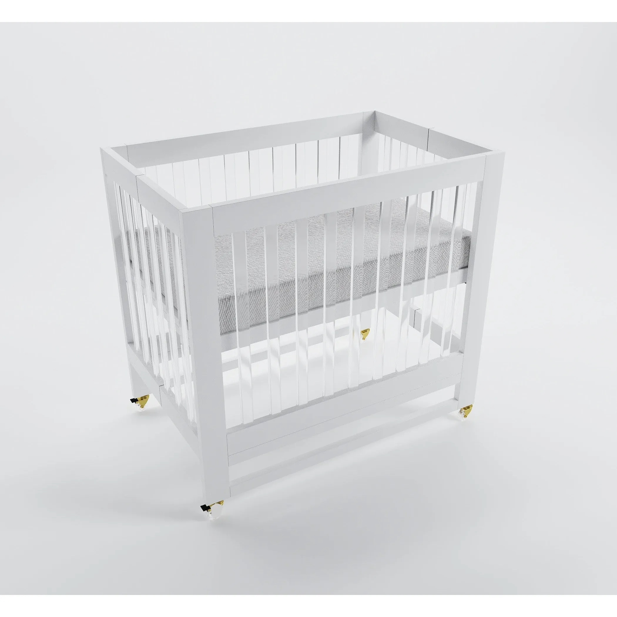 Melo Caress Portable Folding Crib -New!
